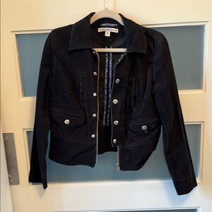 Tommy Hilfiger Navy Blue Corduroy Jacket